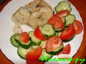 Рыба, запеченная в пергаменте