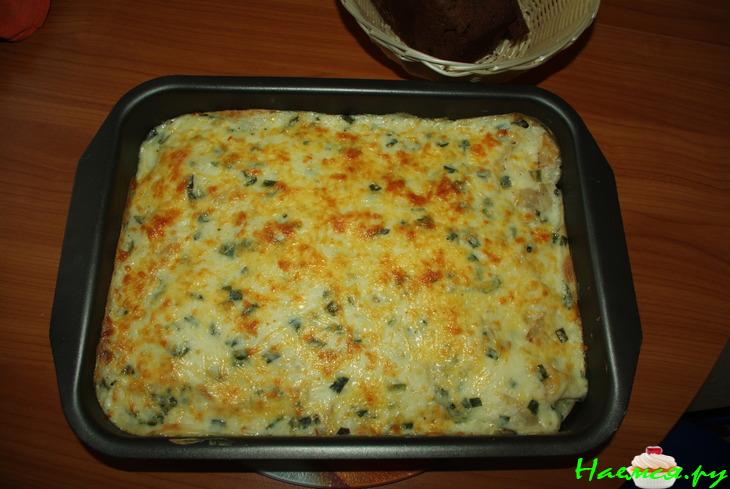 Запеканка из сельдерея