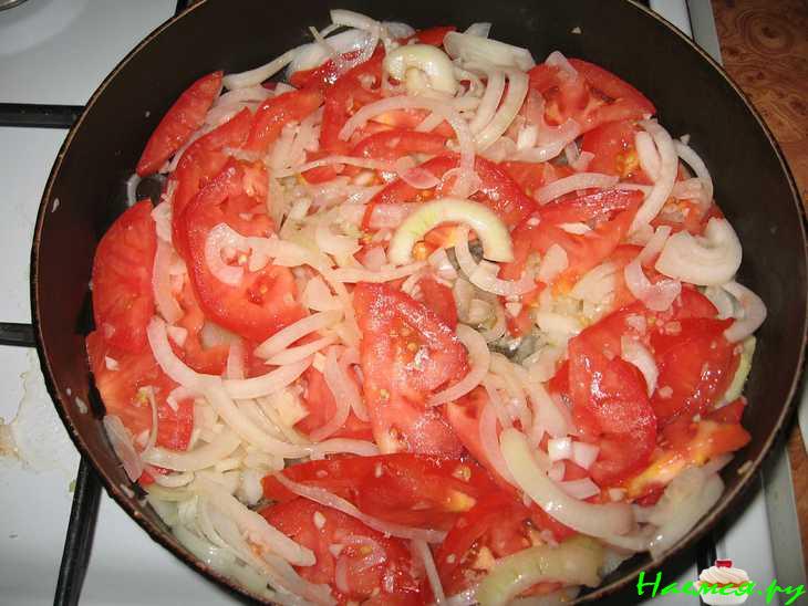 Рыба, запеченная с помидорами и сыром Рыба, запеченная с помидорами и сыром