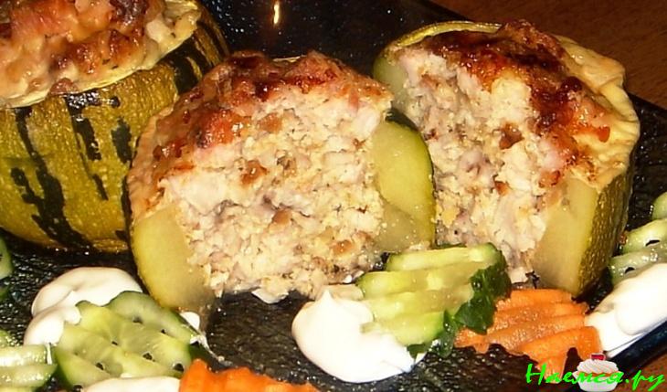 Кабачки фаршированные