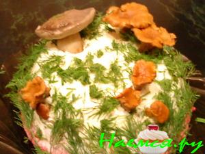 Салат "Грибная горочка"