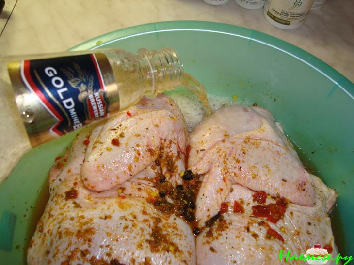 Хмельная кура