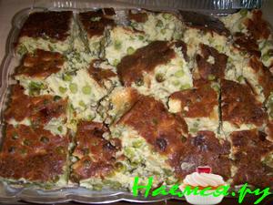 Гороховая запеканка