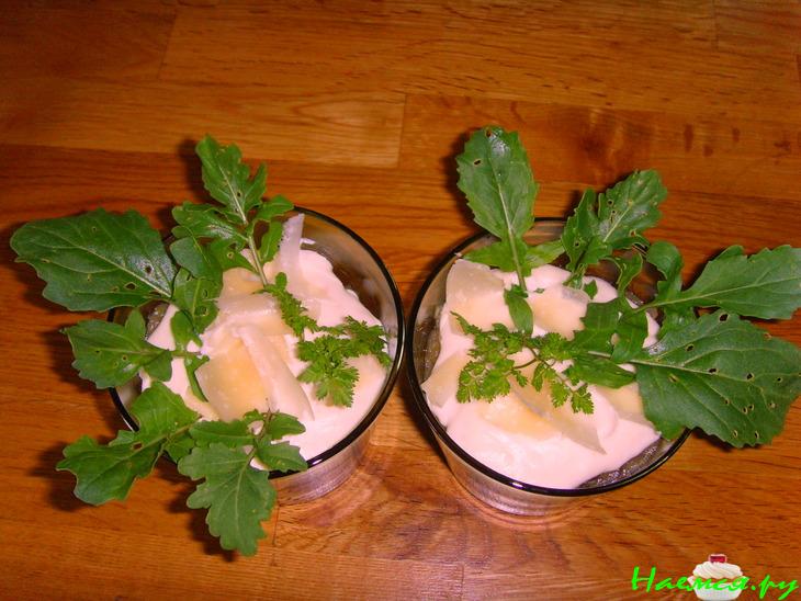 Веррины из цуккини, сухих помидор и баклажанов под Пармезанным кремом