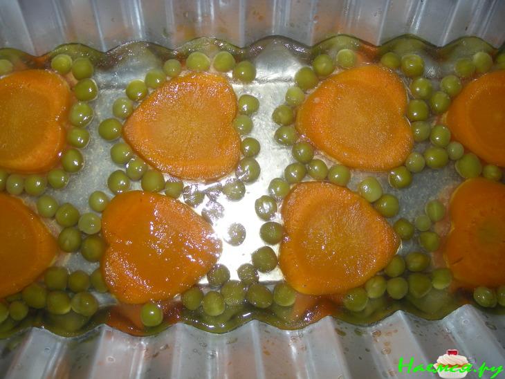 Рыбное заливное с томатным соком