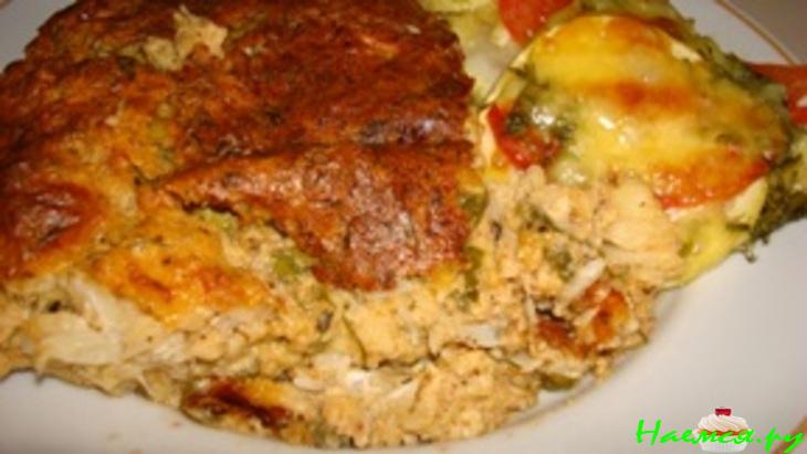 Миланский рыбный пирог