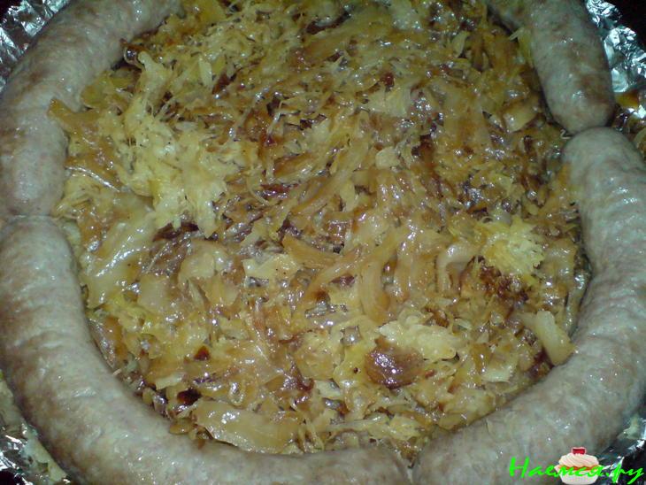 Торт закусочный из охотничьих колбасок Торт закусочный из охотничьих колбасок