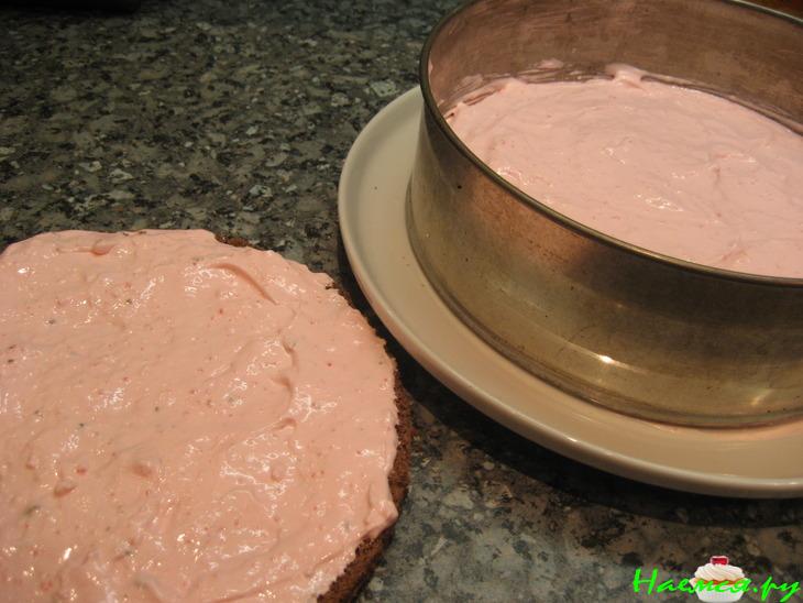 Торт 'Клубничные облака'