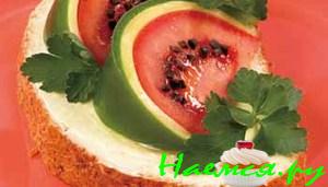 Закуска «Арбузные ломтики»