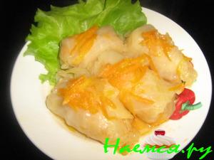 Постные голубцы с нежной картофельной начинкой