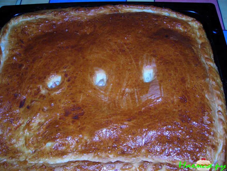 Закрытый яблочный пирог 