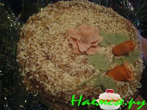 Торт из заварного крема