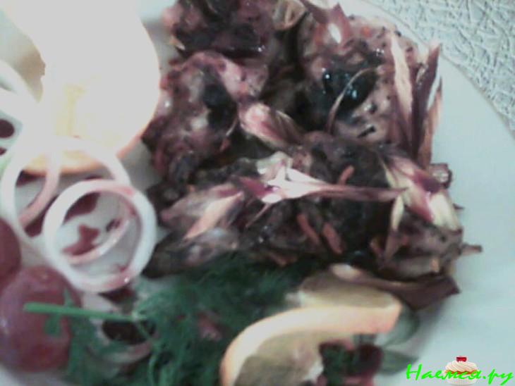 Курочка с гранатовым соком Курочка с гранатовым соком