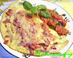 Омлет-калцоне на завтрак