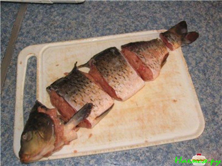 Карп фаршированный