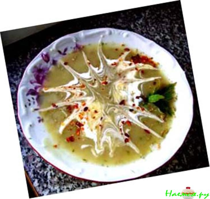 Супчик-пюре с цветной капустой