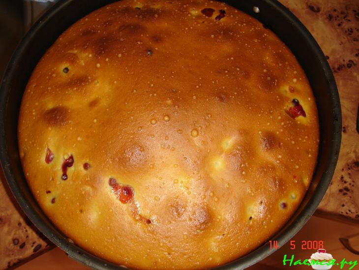 Пирог-шарлотка 'Клюковка'