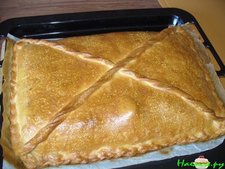 Пирог 'Быстрый' (мой вариант приготовления)