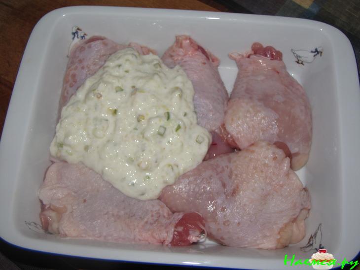 Голени куриные в индийском стиле