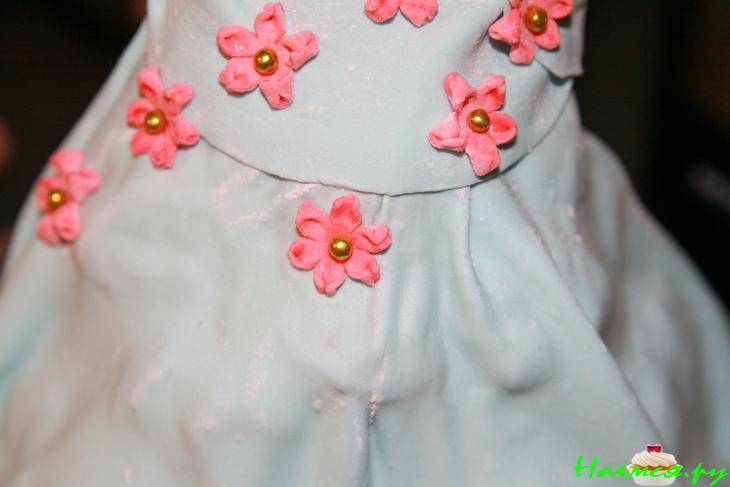 Торт "Барби" из заварного теста Торт "Барби" из заварного теста