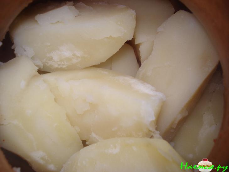 Баранина с фасолью по-арабски