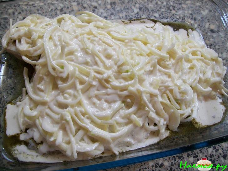 Палтус запеченный