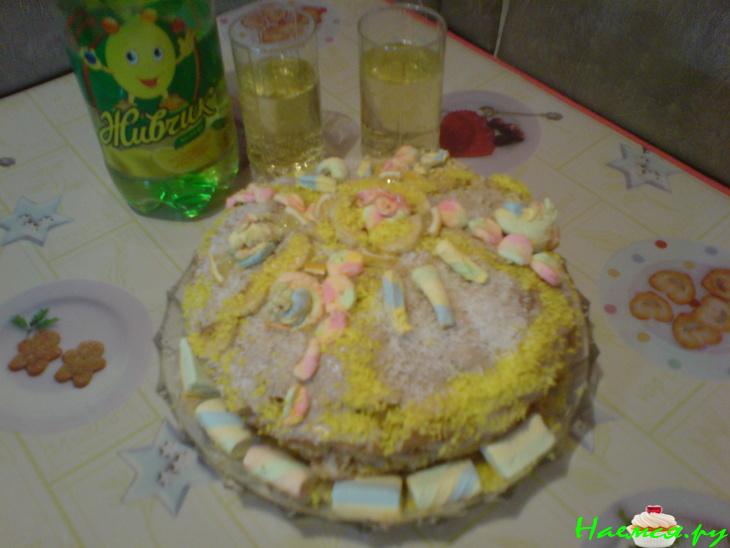 Торт 'Цитрусовый' Торт 'Цитрусовый'