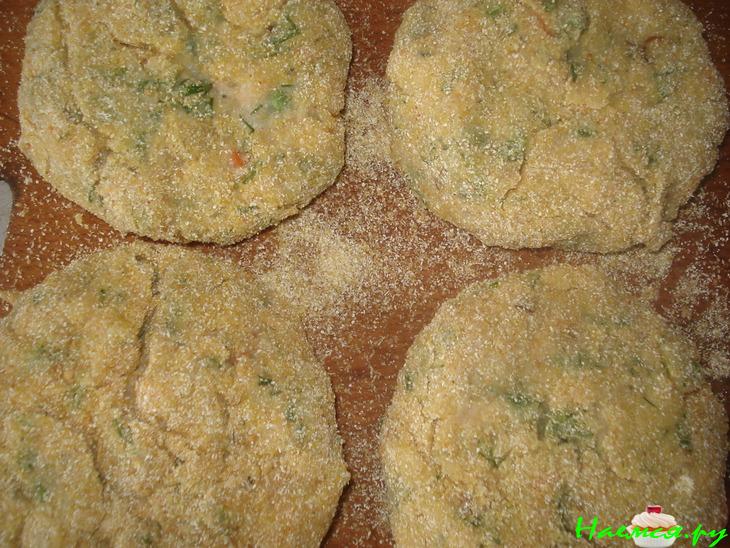 Котлеты из форели с овощами Котлеты из форели с овощами