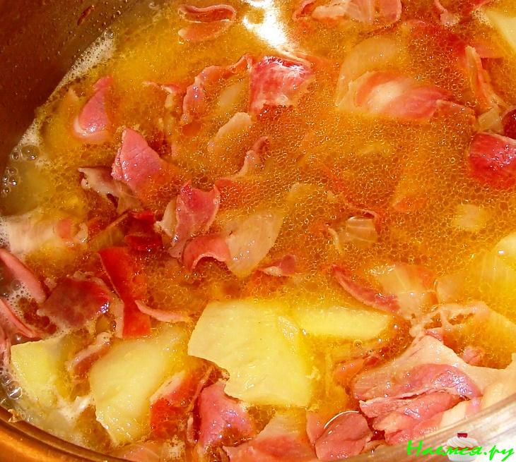 Крем-суп с хамоном