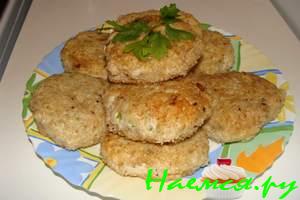 Котлета куриная в кунжуте