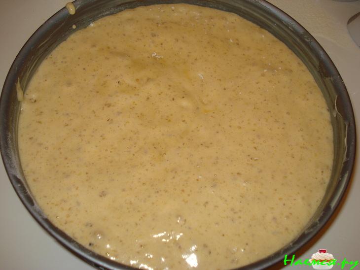 Нежный высокий ореховый бисквит для торта