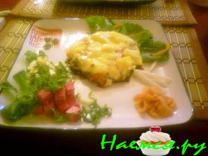 Свинина под майонезом