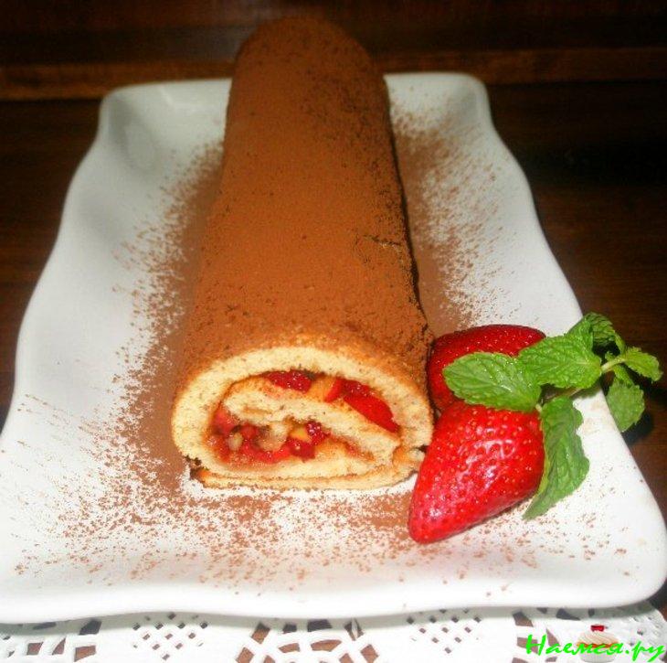 Фруктовый рулетик