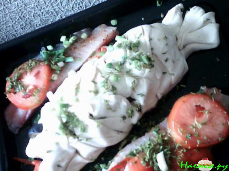 Просто рыбка запеченная в духовке Просто рыбка запеченная в духовке