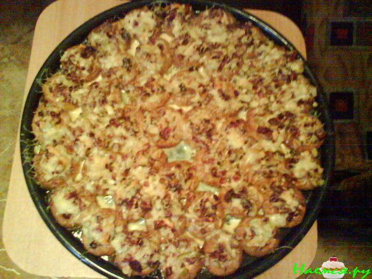 Пицца из сушек Пицца из сушек