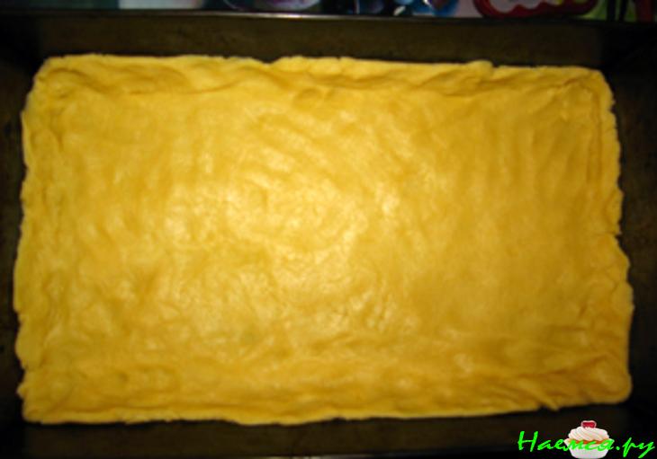 Тертый пирог с вареньем