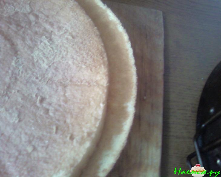 Торт для Сына с творогом и персиками