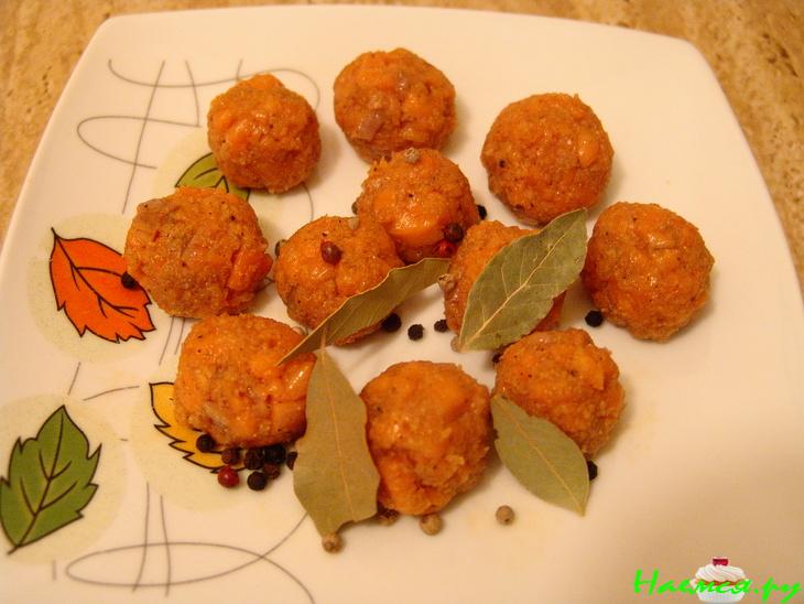 Рыбные шарики с тортеллини