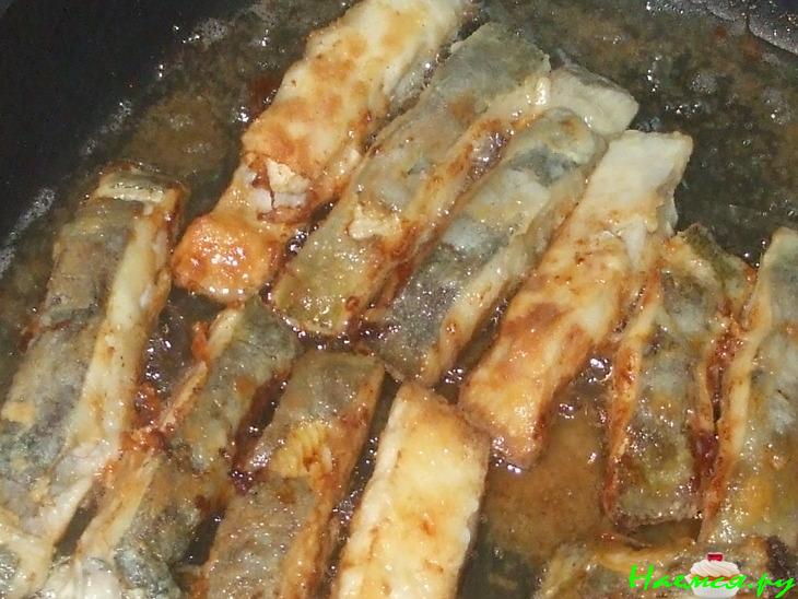Камбала жареная
