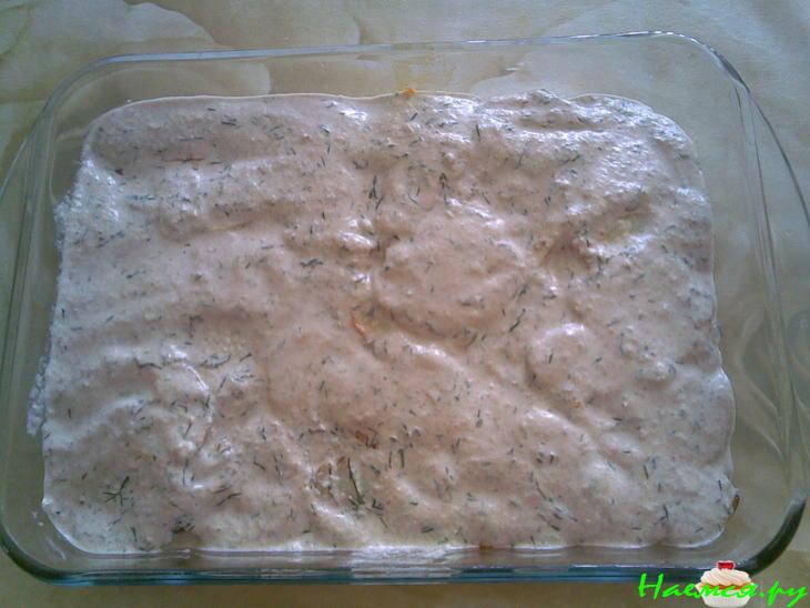 Запеканка "Рыбка в шубке"