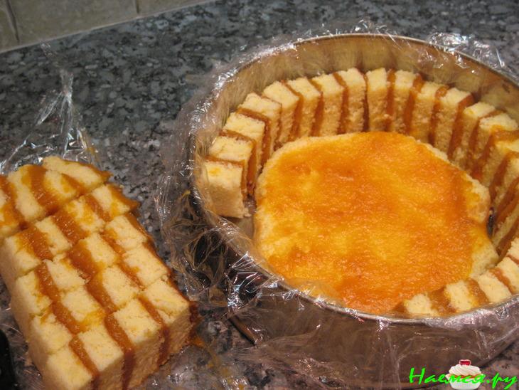 Абрикосовый торт-суфле