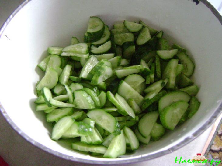 Салат овощной "Летний" Салат овощной "Летний"