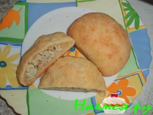 Рассыпчатые пирожки с яичной начинкой