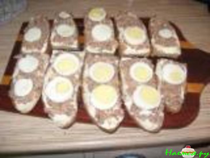 Быстрые бутерброды на завтрак