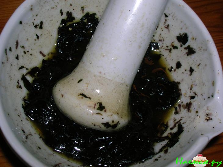 Карп с овощами в базиликовом соусе