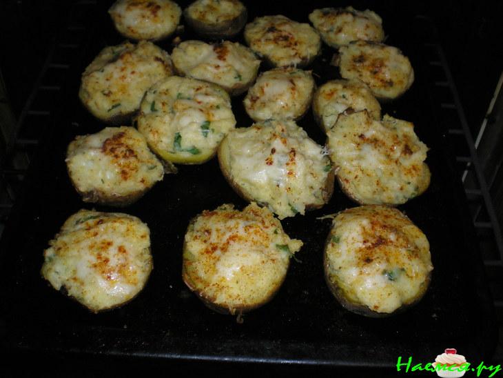 Дважды запеченный картофель