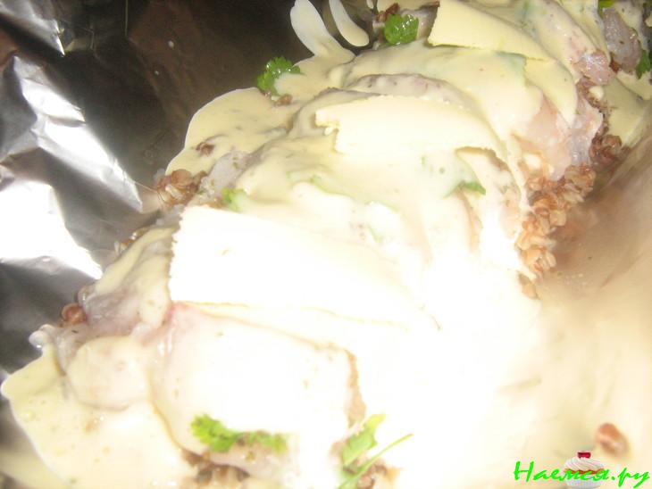 Рыба запеченная с гарниром