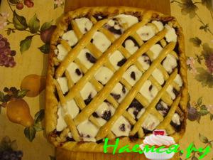 Ватрушка с черникой