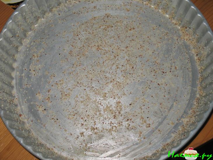 Песочный пирог с вишней и черной смородиной Песочный пирог с вишней и черной смородиной