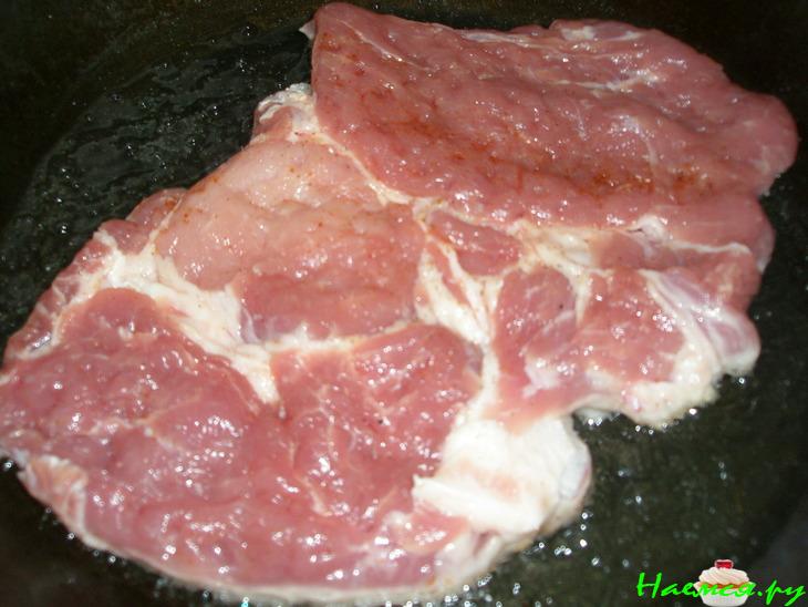 Свиная шейка в шубке